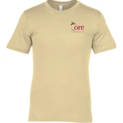 Bella+Canvas Crewneck T-Shirt - Men's - Embroidered