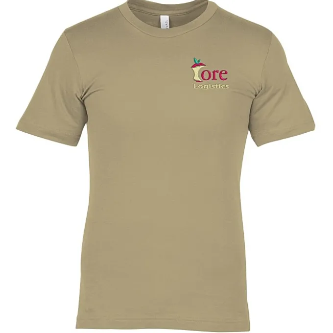 Bella+Canvas Crewneck T-Shirt - Men's - Embroidered