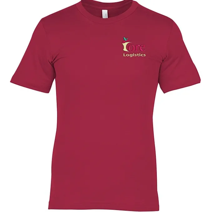 Bella+Canvas Crewneck T-Shirt - Men's - Embroidered