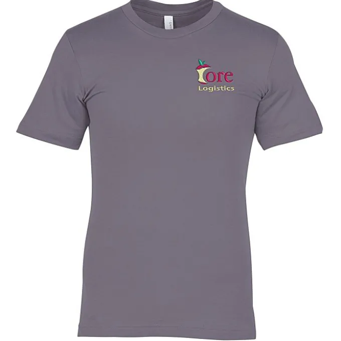 Bella+Canvas Crewneck T-Shirt - Men's - Embroidered