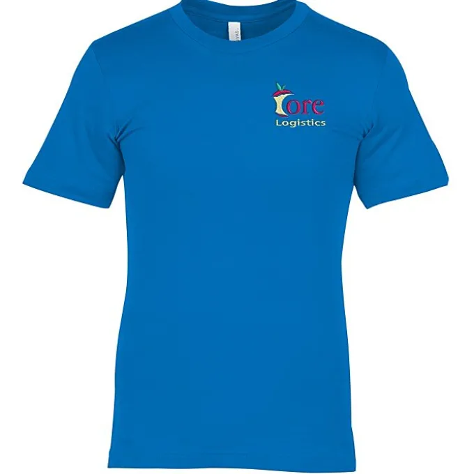 Bella+Canvas Crewneck T-Shirt - Men's - Embroidered