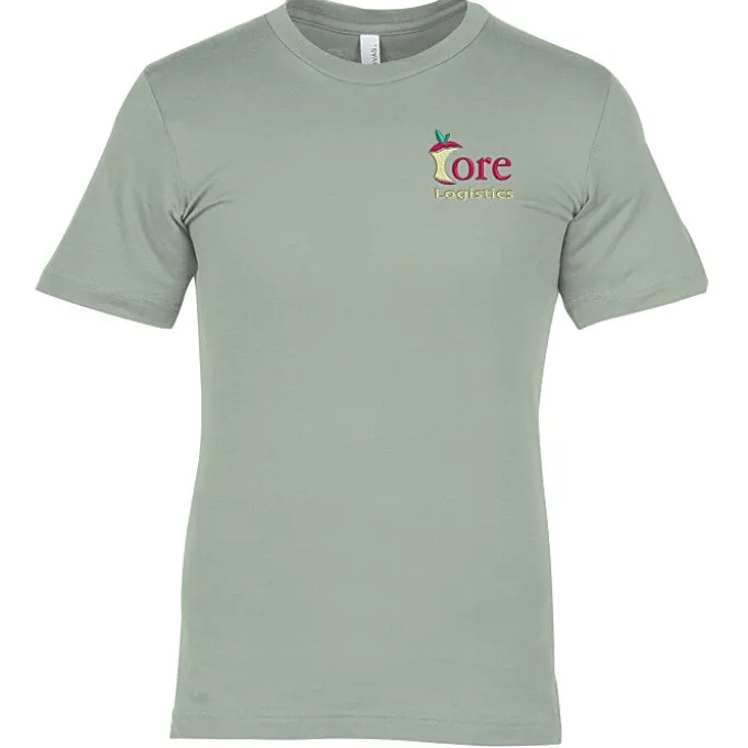 Bella+Canvas Crewneck T-Shirt - Men's - Embroidered
