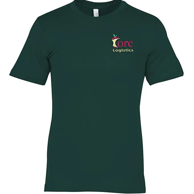 Bella+Canvas Crewneck T-Shirt - Men's - Embroidered