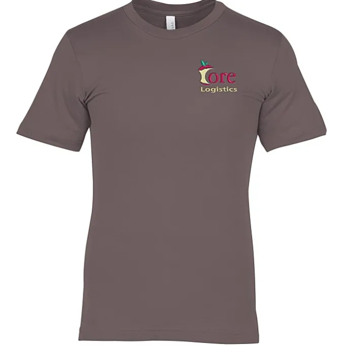 Bella+Canvas Crewneck T-Shirt - Men's - Embroidered