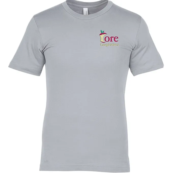 Bella+Canvas Crewneck T-Shirt - Men's - Embroidered