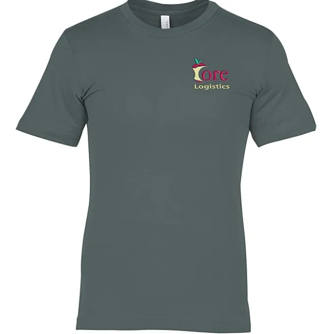 Bella+Canvas Crewneck T-Shirt - Men's - Embroidered