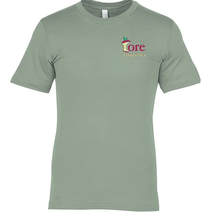 Bella+Canvas Crewneck T-Shirt - Men's - Embroidered