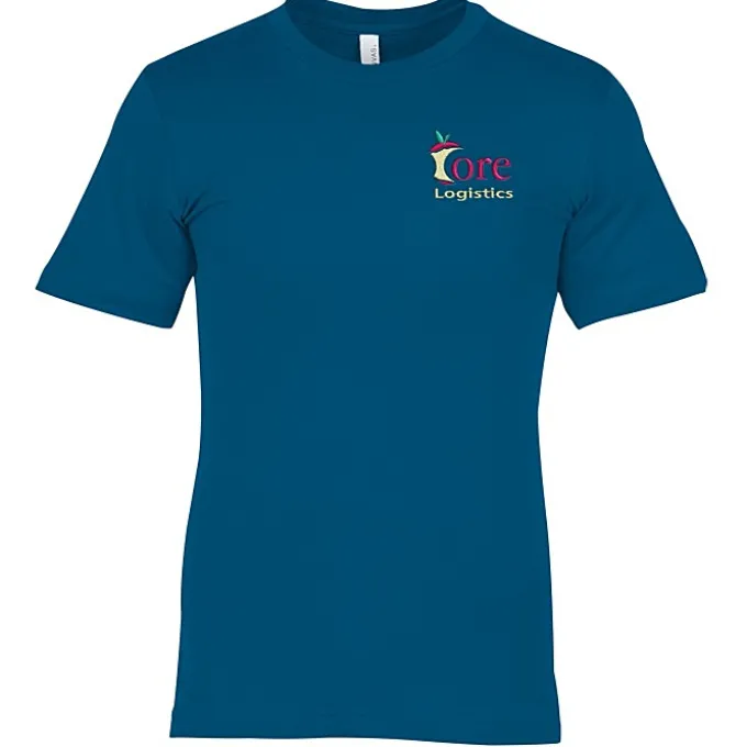 Bella+Canvas Crewneck T-Shirt - Men's - Embroidered