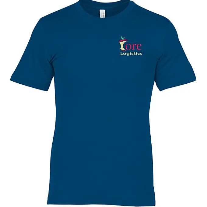 Bella+Canvas Crewneck T-Shirt - Men's - Embroidered