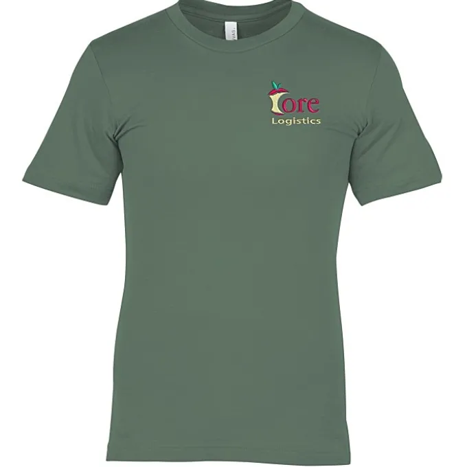 Bella+Canvas Crewneck T-Shirt - Men's - Embroidered