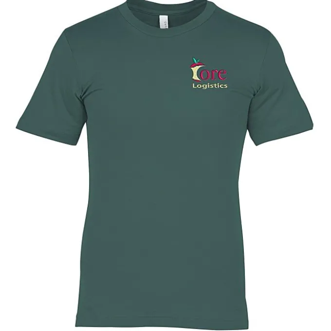 Bella+Canvas Crewneck T-Shirt - Men's - Embroidered