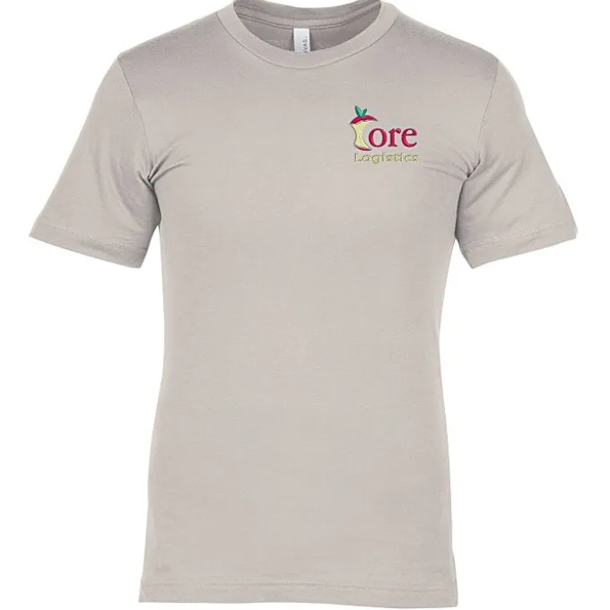 Bella+Canvas Crewneck T-Shirt - Men's - Embroidered