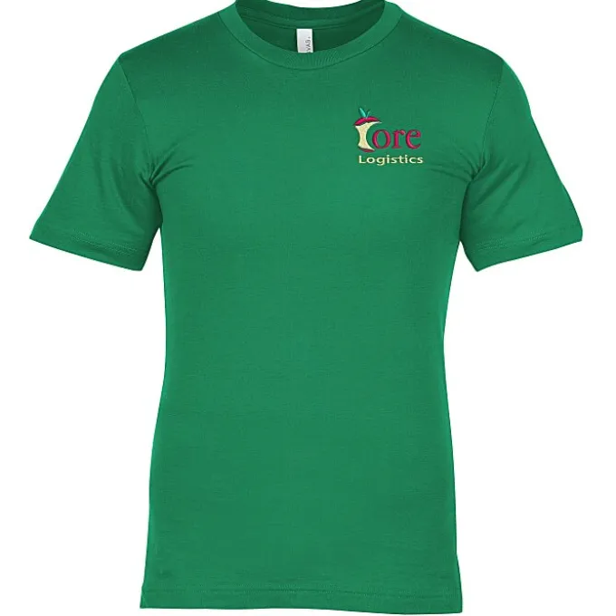 Bella+Canvas Crewneck T-Shirt - Men's - Embroidered