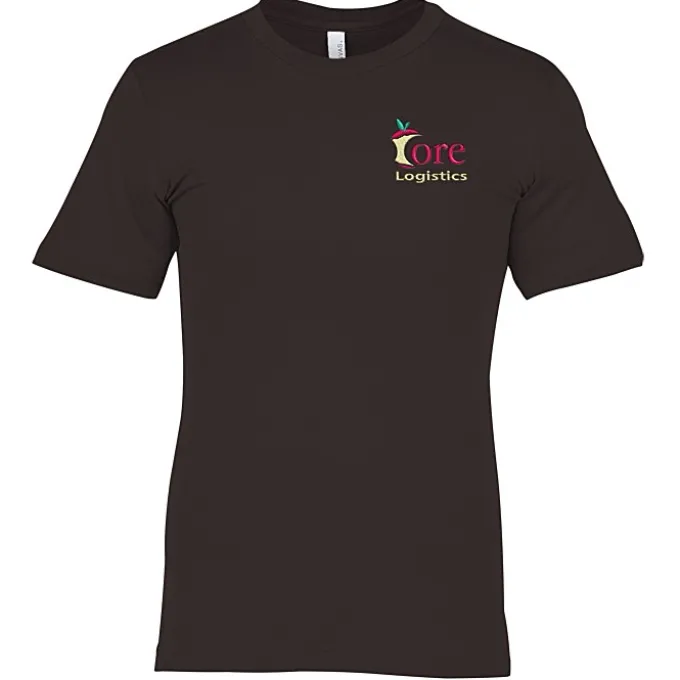 Bella+Canvas Crewneck T-Shirt - Men's - Embroidered