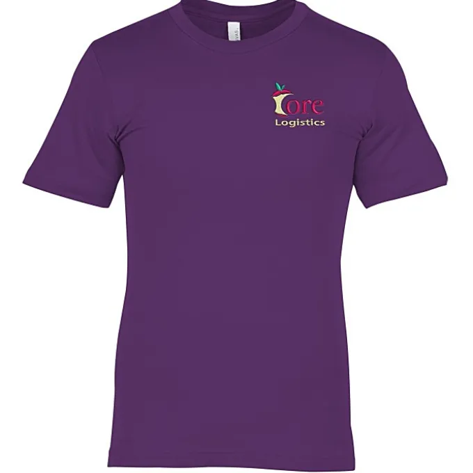 Bella+Canvas Crewneck T-Shirt - Men's - Embroidered