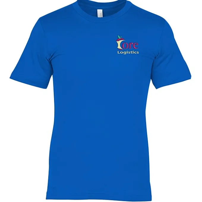 Bella+Canvas Crewneck T-Shirt - Men's - Embroidered