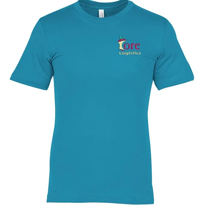 Bella+Canvas Crewneck T-Shirt - Men's - Embroidered