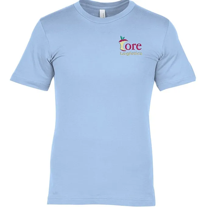Bella+Canvas Crewneck T-Shirt - Men's - Embroidered