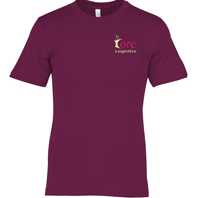 Bella+Canvas Crewneck T-Shirt - Men's - Embroidered