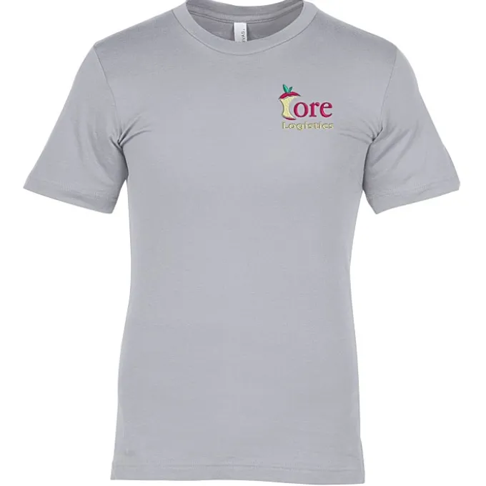 Bella+Canvas Crewneck T-Shirt - Men's - Embroidered
