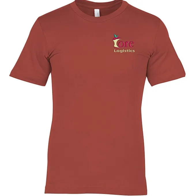 Bella+Canvas Crewneck T-Shirt - Men's - Embroidered