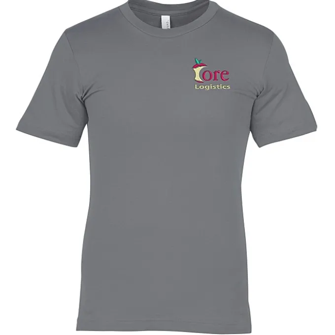 Bella+Canvas Crewneck T-Shirt - Men's - Embroidered