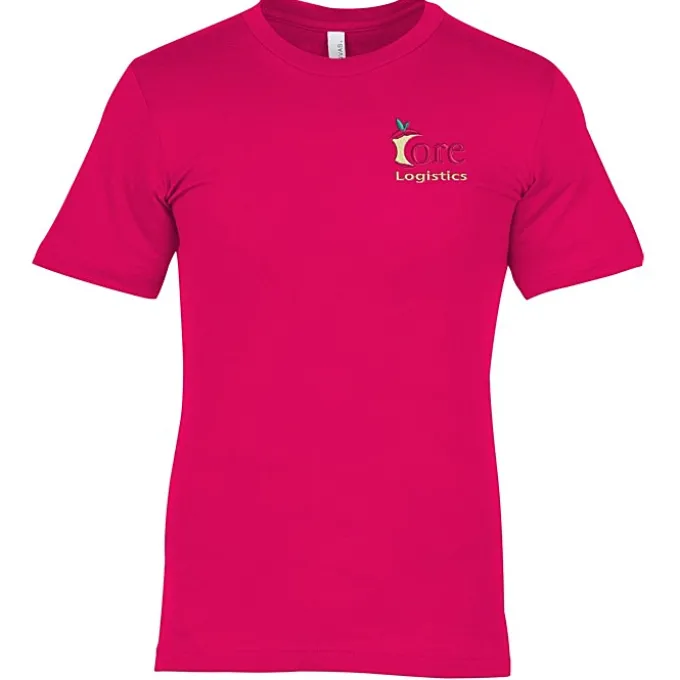 Bella+Canvas Crewneck T-Shirt - Men's - Embroidered