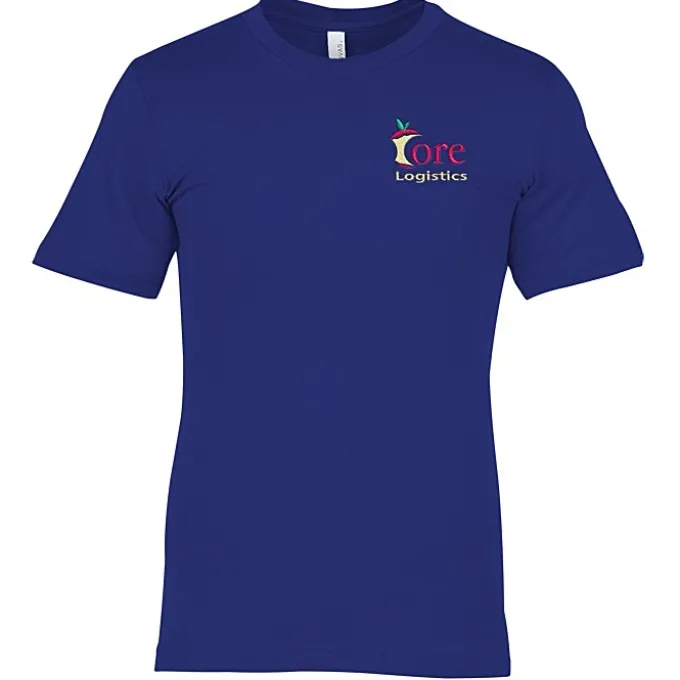 Bella+Canvas Crewneck T-Shirt - Men's - Embroidered