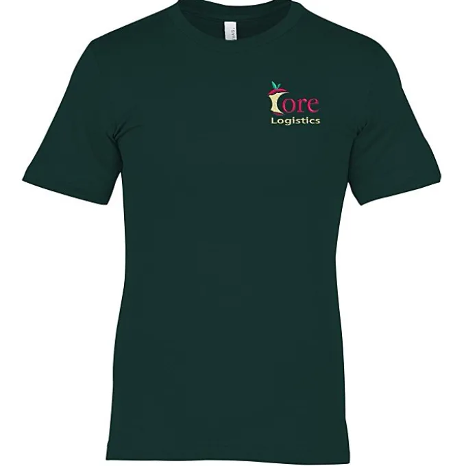Bella+Canvas Crewneck T-Shirt - Men's - Embroidered