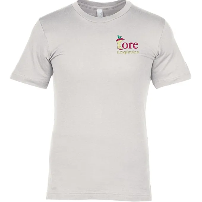 Bella+Canvas Crewneck T-Shirt - Men's - Embroidered