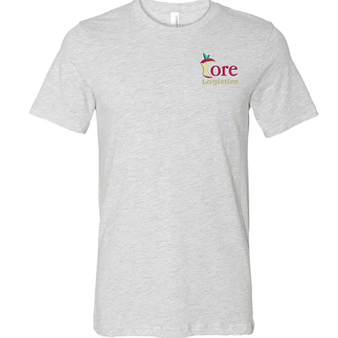 Bella+Canvas Crewneck T-Shirt - Men's - Embroidered