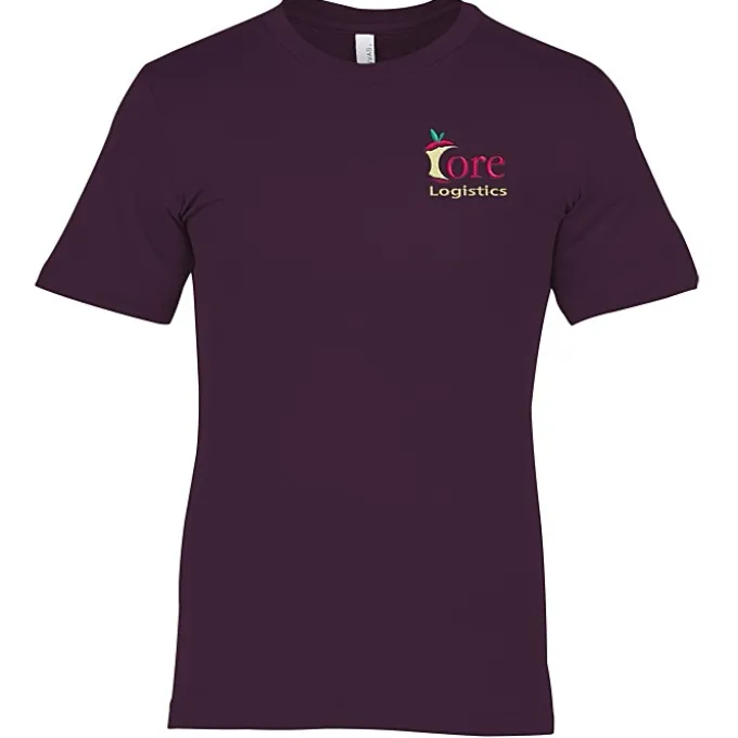 Bella+Canvas Crewneck T-Shirt - Men's - Embroidered