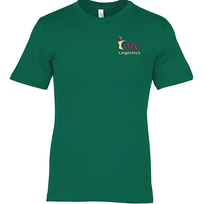 Bella+Canvas Crewneck T-Shirt - Men's - Embroidered