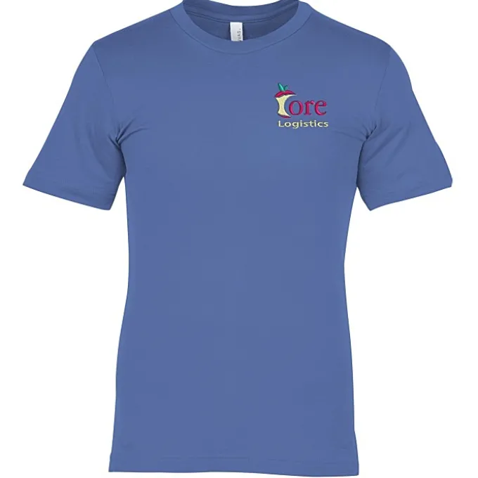 Bella+Canvas Crewneck T-Shirt - Men's - Embroidered