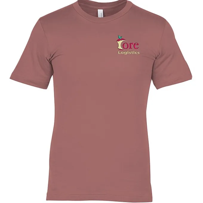 Bella+Canvas Crewneck T-Shirt - Men's - Embroidered