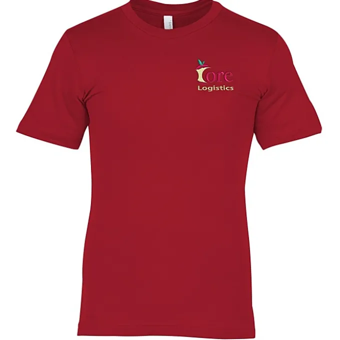 Bella+Canvas Crewneck T-Shirt - Men's - Embroidered