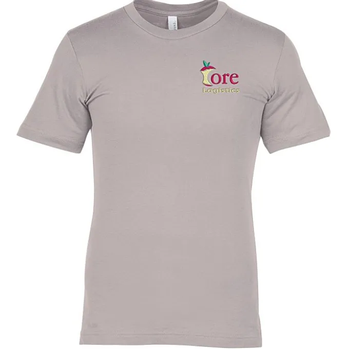 Bella+Canvas Crewneck T-Shirt - Men's - Embroidered