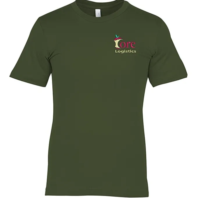 Bella+Canvas Crewneck T-Shirt - Men's - Embroidered