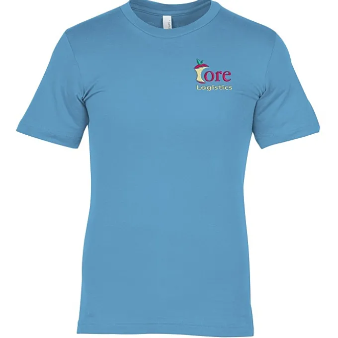 Bella+Canvas Crewneck T-Shirt - Men's - Embroidered