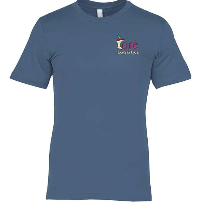 Bella+Canvas Crewneck T-Shirt - Men's - Embroidered