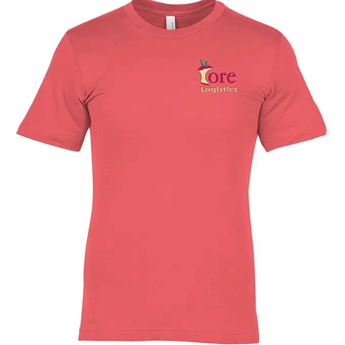Bella+Canvas Crewneck T-Shirt - Men's - Embroidered