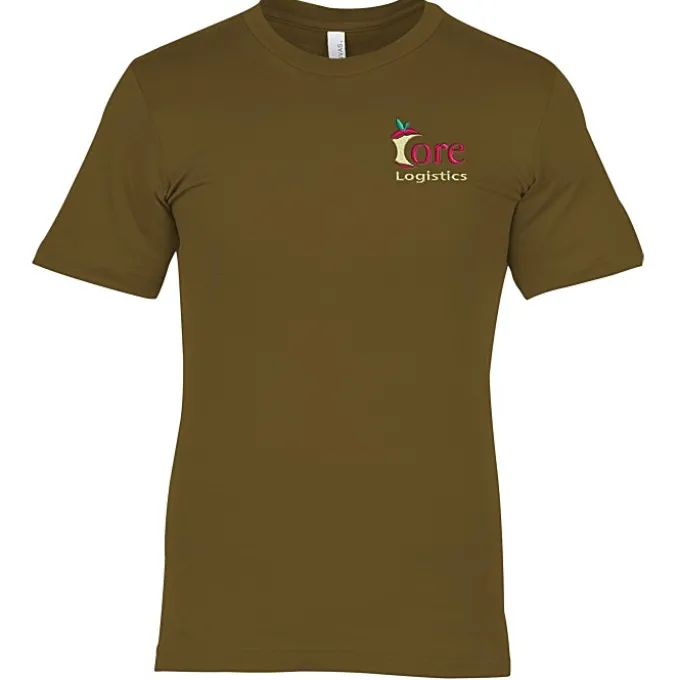Bella+Canvas Crewneck T-Shirt - Men's - Embroidered