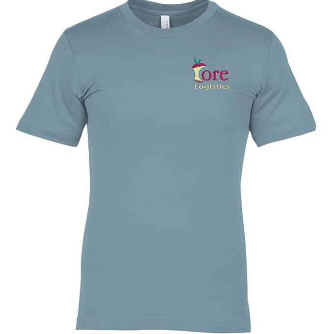 Bella+Canvas Crewneck T-Shirt - Men's - Embroidered