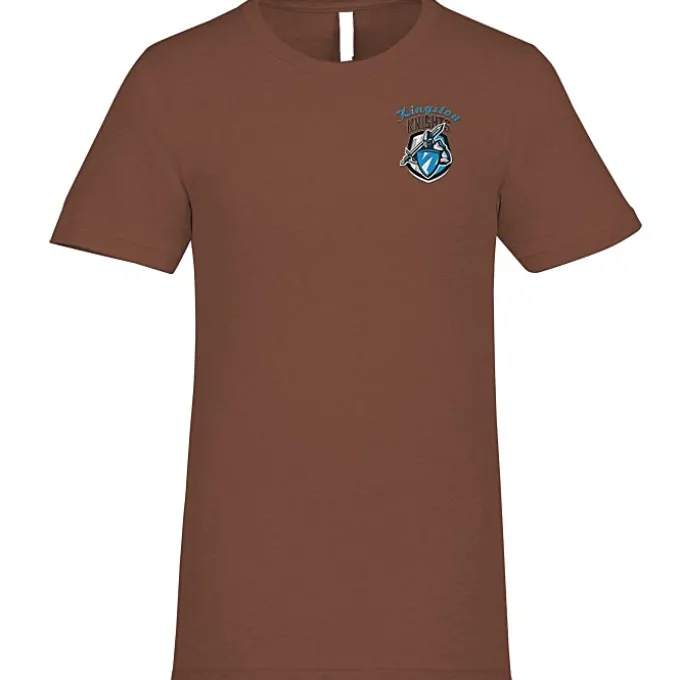 Bella+Canvas Crewneck T-Shirt - Men's - Heathers - Embroidered