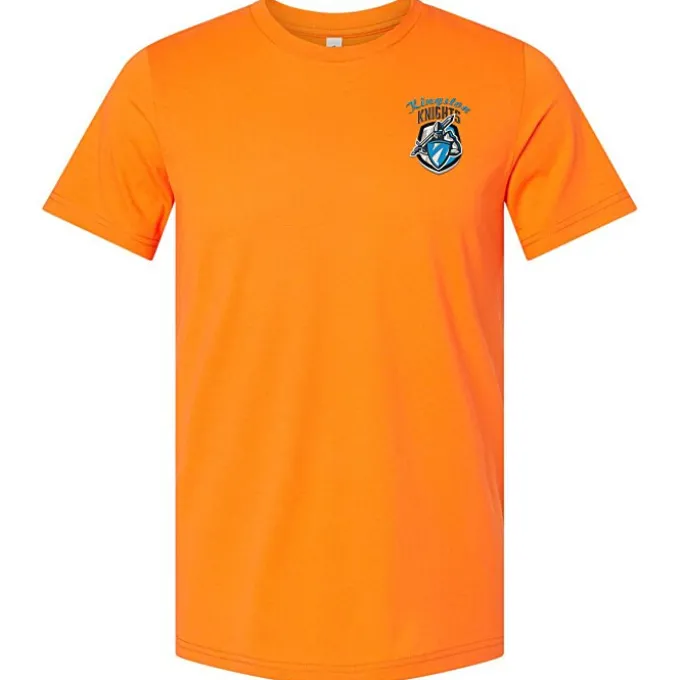 Bella+Canvas Crewneck T-Shirt - Men's - Heathers - Embroidered