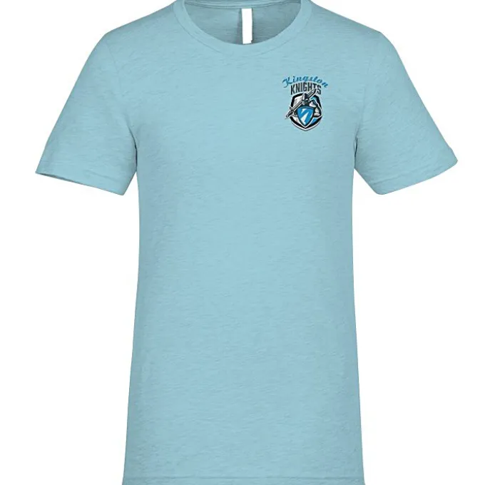 Bella+Canvas Crewneck T-Shirt - Men's - Heathers - Embroidered