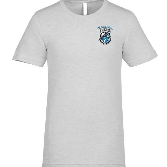 Bella+Canvas Crewneck T-Shirt - Men's - Heathers - Embroidered
