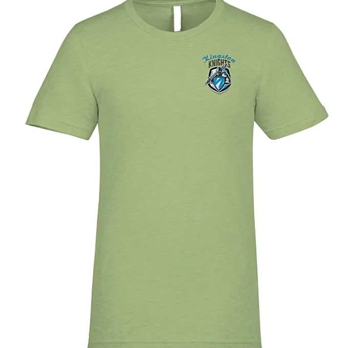 Bella+Canvas Crewneck T-Shirt - Men's - Heathers - Embroidered