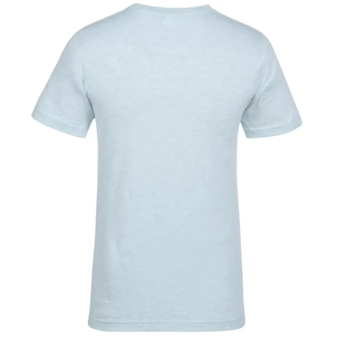Bella+Canvas Crewneck T-Shirt - Men's - Heathers - Embroidered