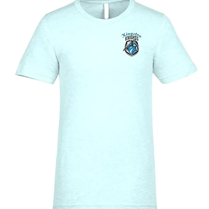 Bella+Canvas Crewneck T-Shirt - Men's - Heathers - Embroidered
